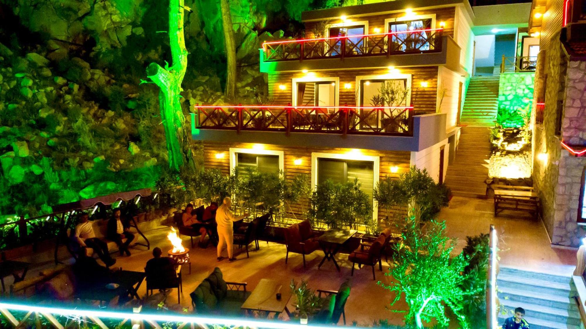 Villa Tas Konak Hacisekililer ภายนอก รูปภาพ