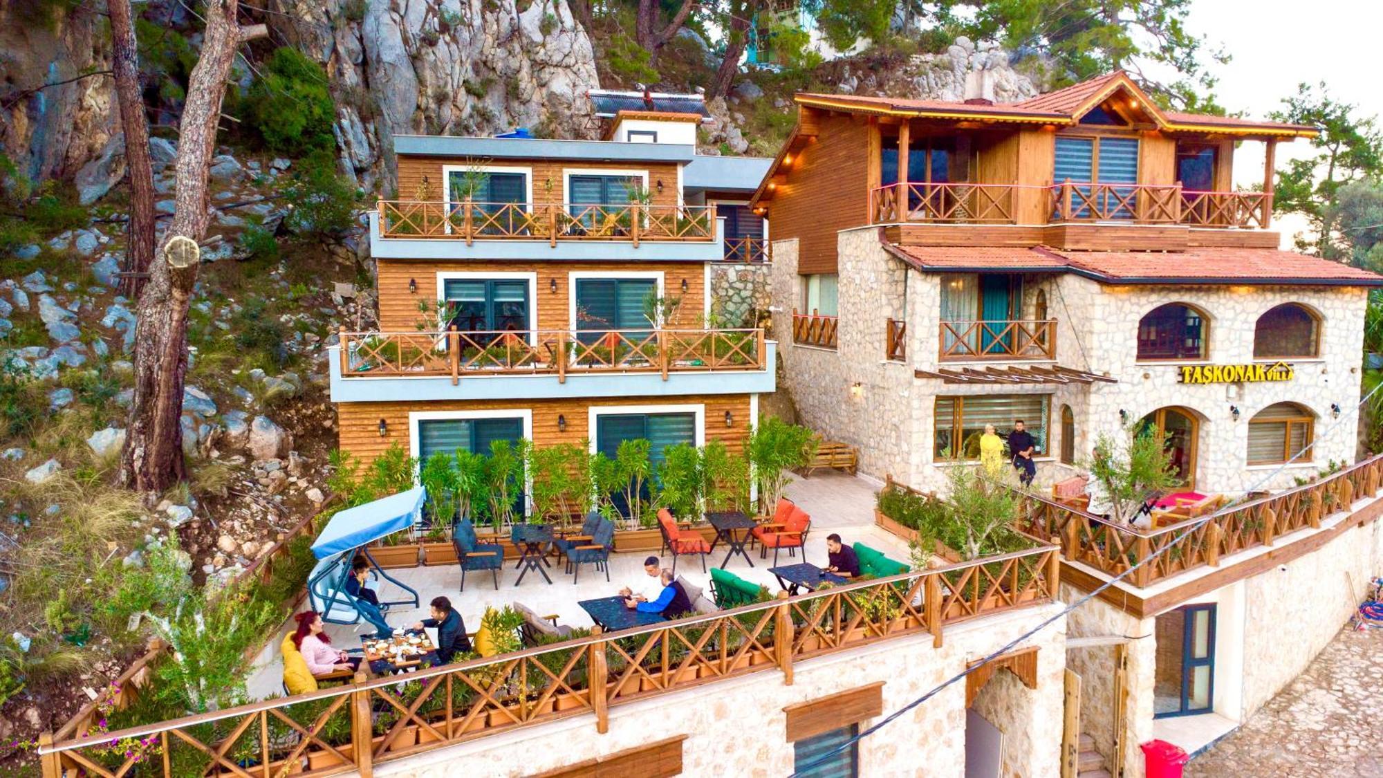 Villa Tas Konak Hacisekililer ภายนอก รูปภาพ